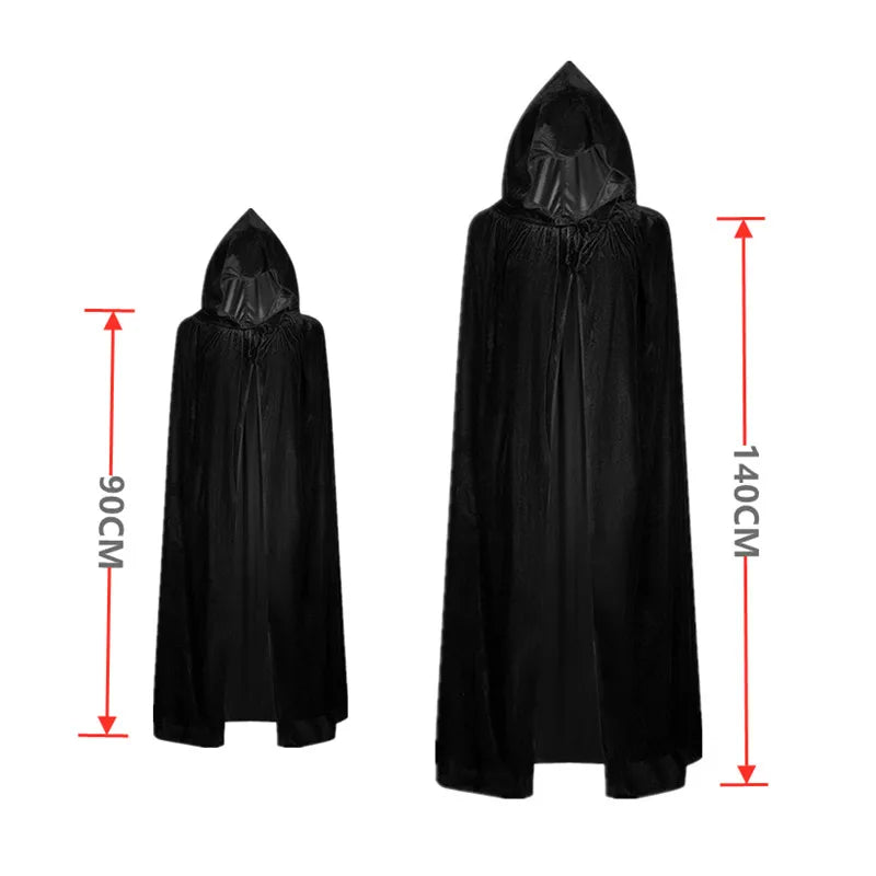 Kids Grim Reaper Costume | Glowing Red Eyes & Scythe
